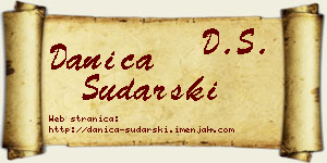 Danica Sudarski vizit kartica